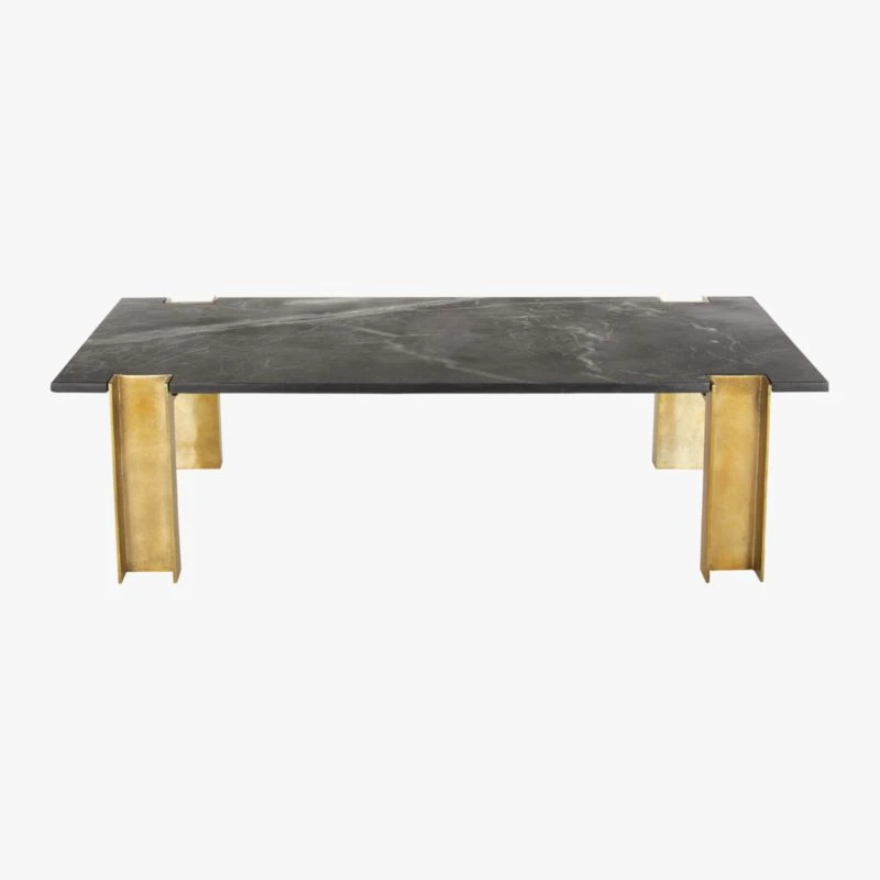 Alcide Rectangular Marble Coffee Table 6 Alcide Rectangular Marble Coffee Table - Image 6