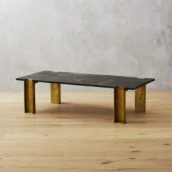 Alcide Rectangular Marble Coffee Table