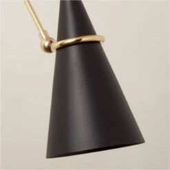 Aldus Black And Polished Brass Articulating Wall Sconce 11 Aldus Black And Polished Brass Articulating Wall Sconce -Cb2 Sales 2024 AldusBkNPldBrsArtlngScncAVSHF22