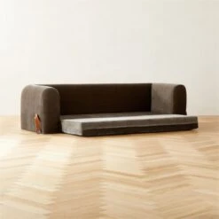 Alesso Grey Performance Velvet Sleeper Sofa 8 Alesso Grey Performance Velvet Sleeper Sofa -Cb2 Sales 2024 AlessoGreyFoldOutSofaROF22