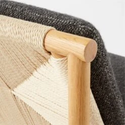 Anacapa Grey Woven Lounge Chair -Cb2 Sales 2024 AnacapaCddGryWvnLngChrAV2SSS22