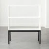Aptum White Metal Bookcase