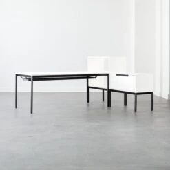 Aptum White Metal Bookcase -Cb2 Sales 2024 AptumModularGroup2AVFHF21