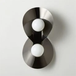 Aquarius Blackened Brass Wall Sconce Light 7 Aquarius Blackened Brass Wall Sconce Light -Cb2 Sales 2024 AquariusBlkndBrsSconceAV2SHS23