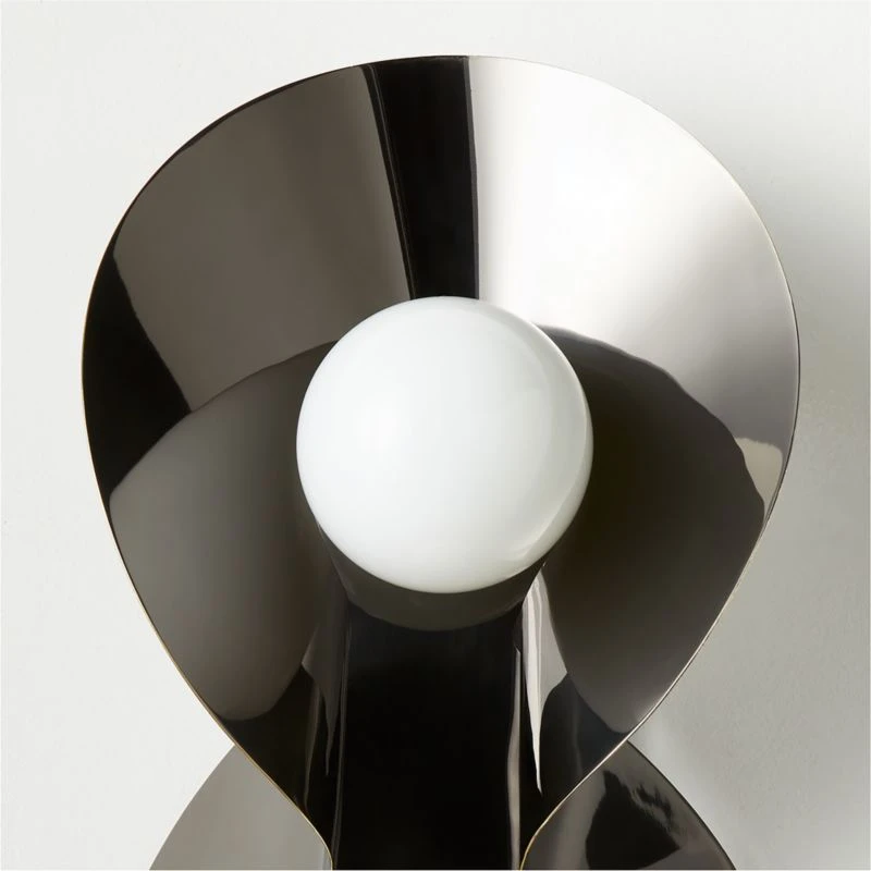 Aquarius Blackened Brass Wall Sconce Light 4 Aquarius Blackened Brass Wall Sconce Light - Image 4