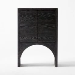 Augusta Black Entryway Cabinet -Cb2 Sales 2024 ArcBlkEntrywayCabinetSOSSS22