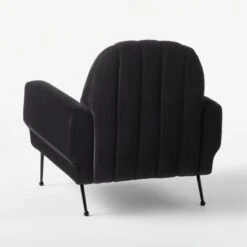 Ardis Black Chair 10 Ardis Black Chair -Cb2 Sales 2024 ArdisBlkVelvetChairLuca3QBSSS21