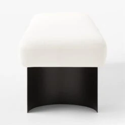 Argyle White Linen Upholstered Bench -Cb2 Sales 2024 ArgyleLinenBenchSnowSDSSF23