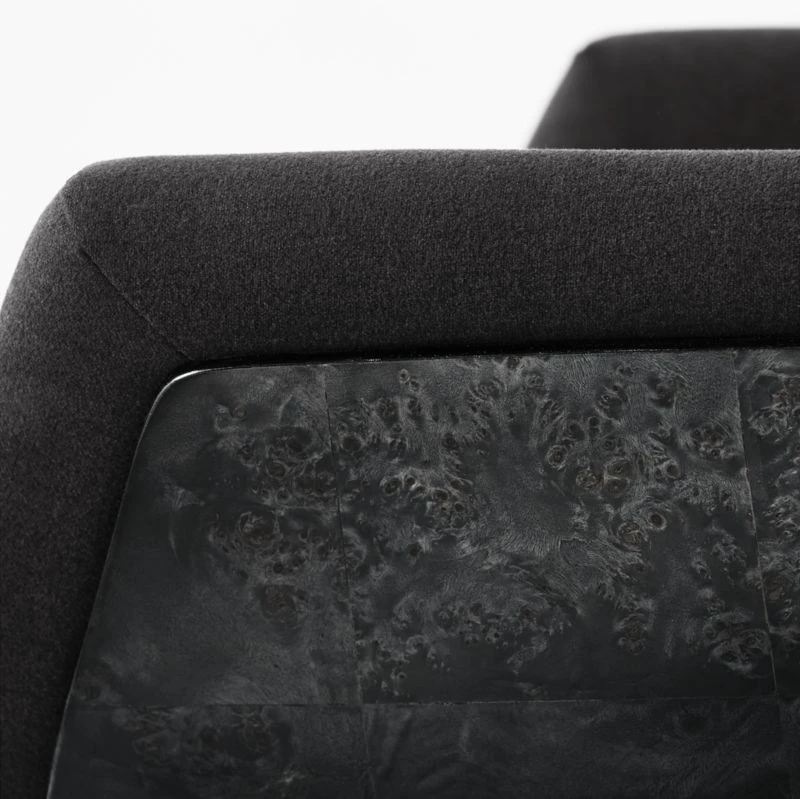 Arzella Charcoal Burl Office Chair 6 Arzella Charcoal Burl Office Chair - Image 6