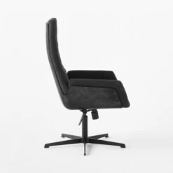 Arzella Charcoal Burl Office Chair 9 Arzella Charcoal Burl Office Chair -Cb2 Sales 2024 ArzellaChairSDSSF21