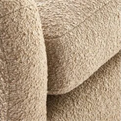 Bacio Camel Boucle Sofa With Bleached Oak Legs -Cb2 Sales 2024 BacioCamelSofaAVSSS21