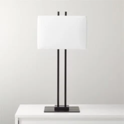 Beau Matte Black Table Lamp