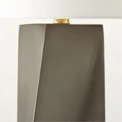 Beke Bronze Table Lamp -Cb2 Sales 2024 BekeBrtlstBrnzTableLampAVSHS23