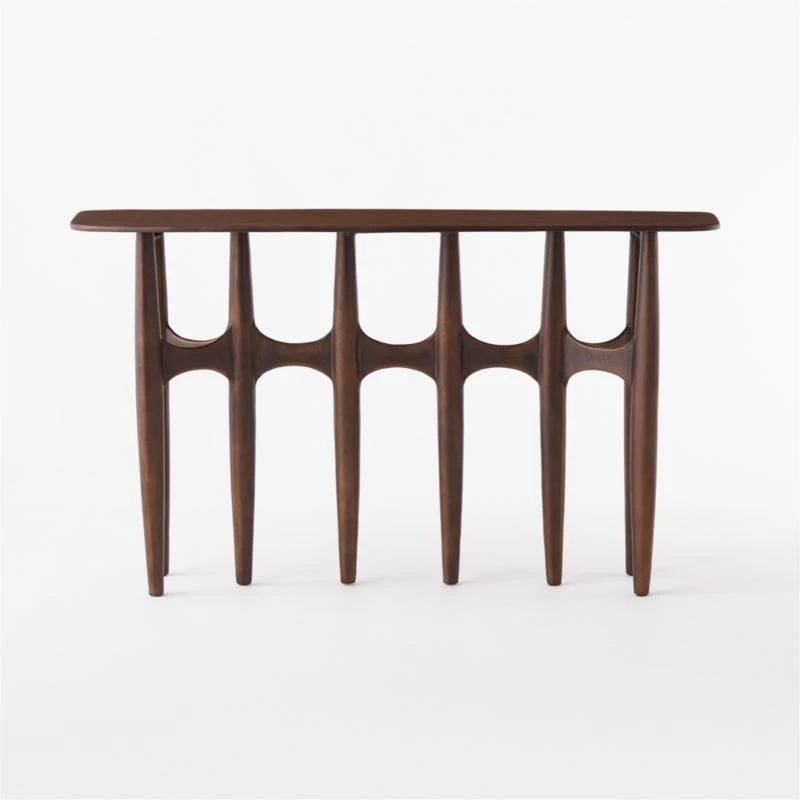 Bixby Bronze Cast Aluminum Console Table 5 Bixby Bronze Cast Aluminum Console Table - Image 5