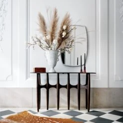 Bixby Bronze Cast Aluminum Console Table 10 Bixby Bronze Cast Aluminum Console Table -Cb2 Sales 2024 BixbyConsoleTableJN21 1x1