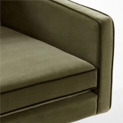 Bowtie Green Velvet Sofa 13 Bowtie Green Velvet Sofa -Cb2 Sales 2024 BowtieVelvetSofaAVSSF22