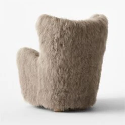 Bozzi Taupe Mongolian Sheepskin Accent Chair 14 Bozzi Taupe Mongolian Sheepskin Accent Chair -Cb2 Sales 2024 BozziDkGryMnglnShpsknChr3QBSSF22