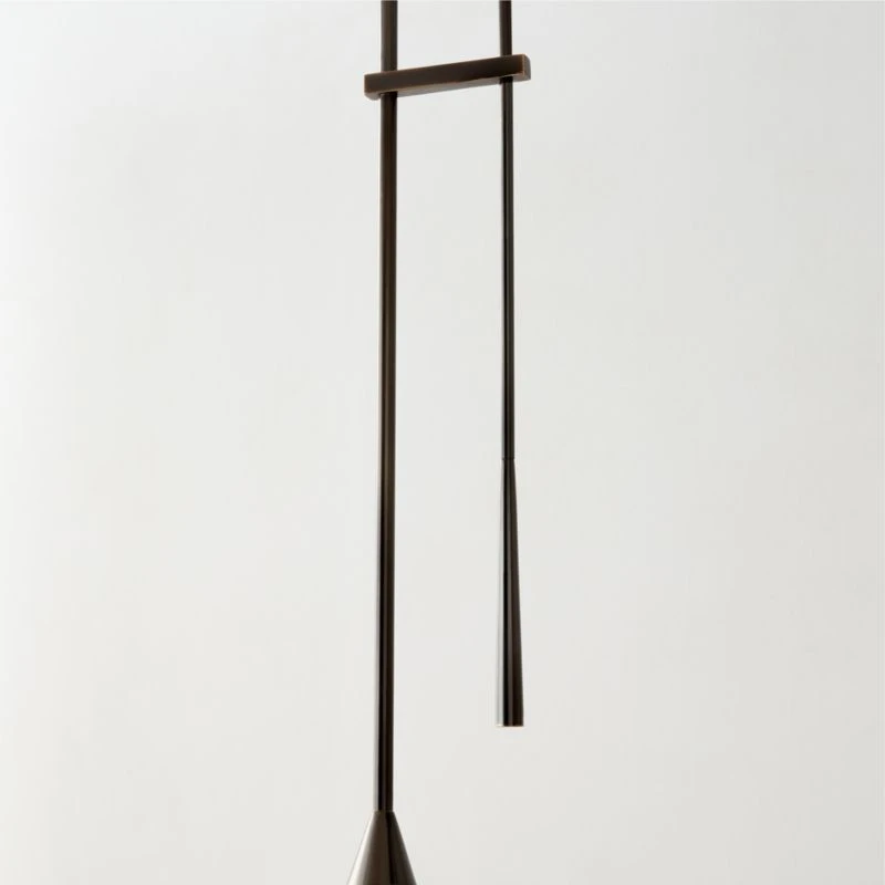 Brio Blackened Brass Pendant Light 3 Brio Blackened Brass Pendant Light - Image 3