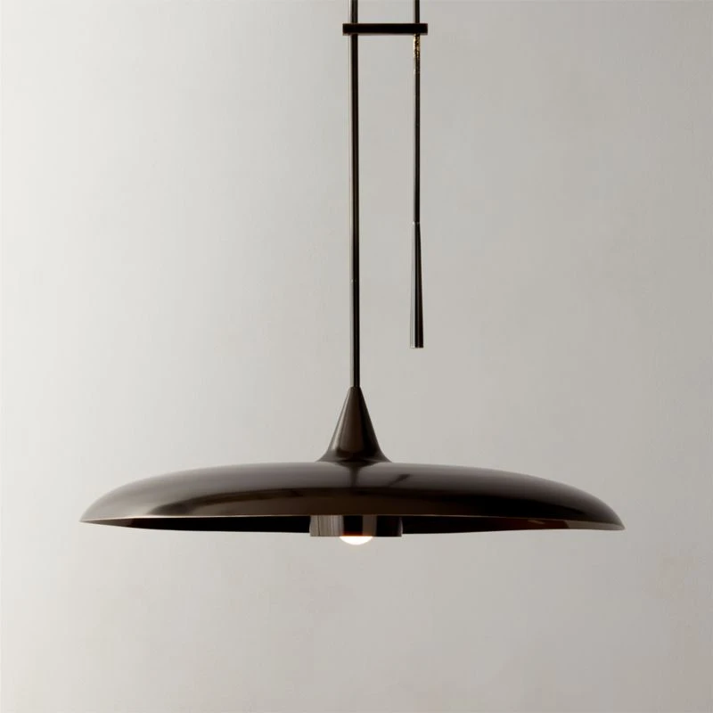 Brio Blackened Brass Pendant Light 2 Brio Blackened Brass Pendant Light - Image 2