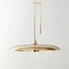 Brio Polished Brass Pendant Light