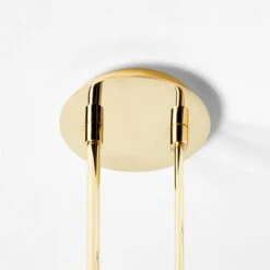 Brio Polished Brass Pendant Light -Cb2 Sales 2024 BrioPolishedBrsPndntSSF22