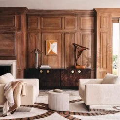 2-Piece Incovo White Half-Moon Side Table Set -Cb2 Sales 2024 CB2FA22 07A Hero 1