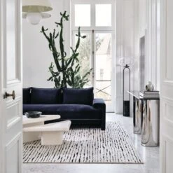 Vayle High-Gloss White Concrete Coffee Table Short 20 Vayle High-Gloss White Concrete Coffee Table Short -Cb2 Sales 2024 CB2FA22 08A V1 3