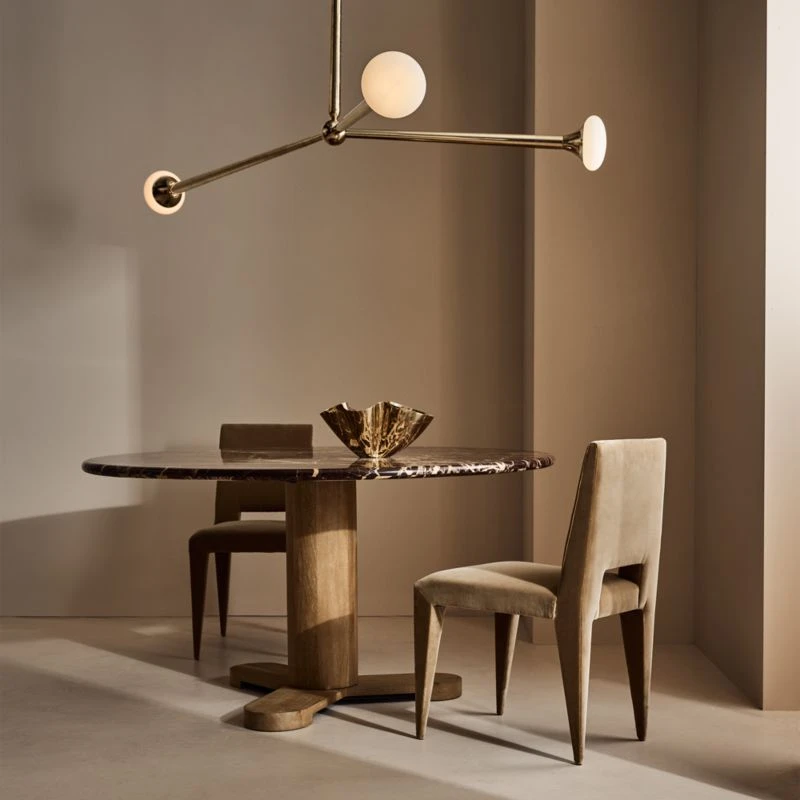 Phoebe Polished Brass Chandelier 6 Phoebe Polished Brass Chandelier - Image 6