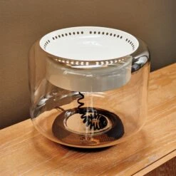 Memoria Glass Table Lamp 22 Memoria Glass Table Lamp -Cb2 Sales 2024 CB2FA22 PR GF 05A 098