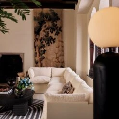 Dome Round Ebonized Oak Wood Coffee Table -Cb2 Sales 2024 CB2FA23 BID 05 Det V1 1