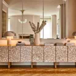 Limestone Dome Table Lamp 11 Limestone Dome Table Lamp -Cb2 Sales 2024 CB2PH23 BAR AREA 053 HERO