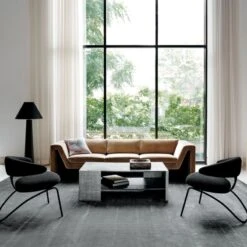 Polar Black Cement Floor Lamp -Cb2 Sales 2024 CB2SP22 24A V1