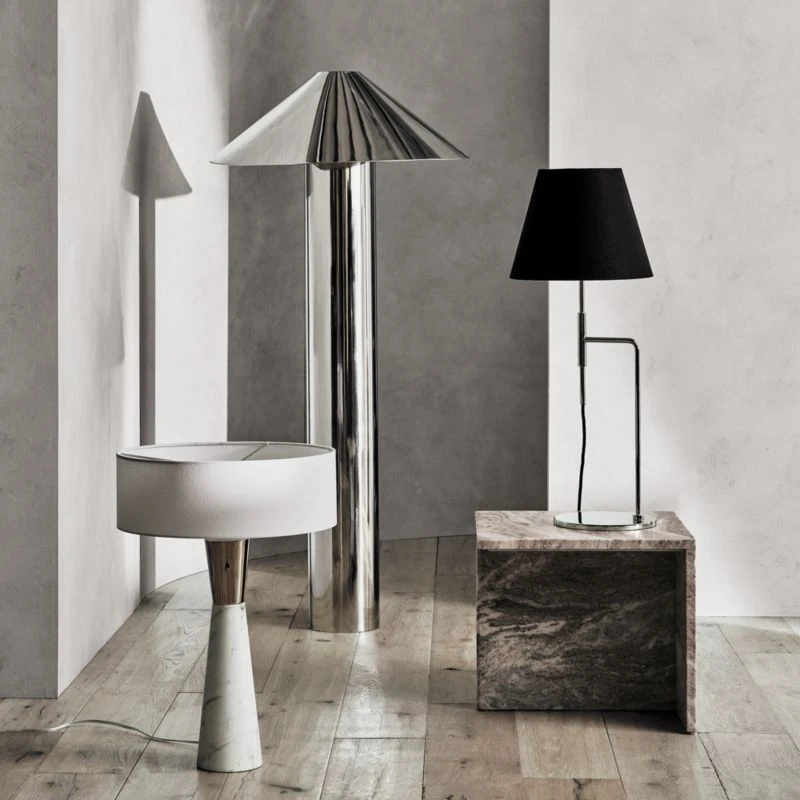 Gigi Polished Stainless Steel Floor Lamp 7 Gigi Polished Stainless Steel Floor Lamp - Image 7
