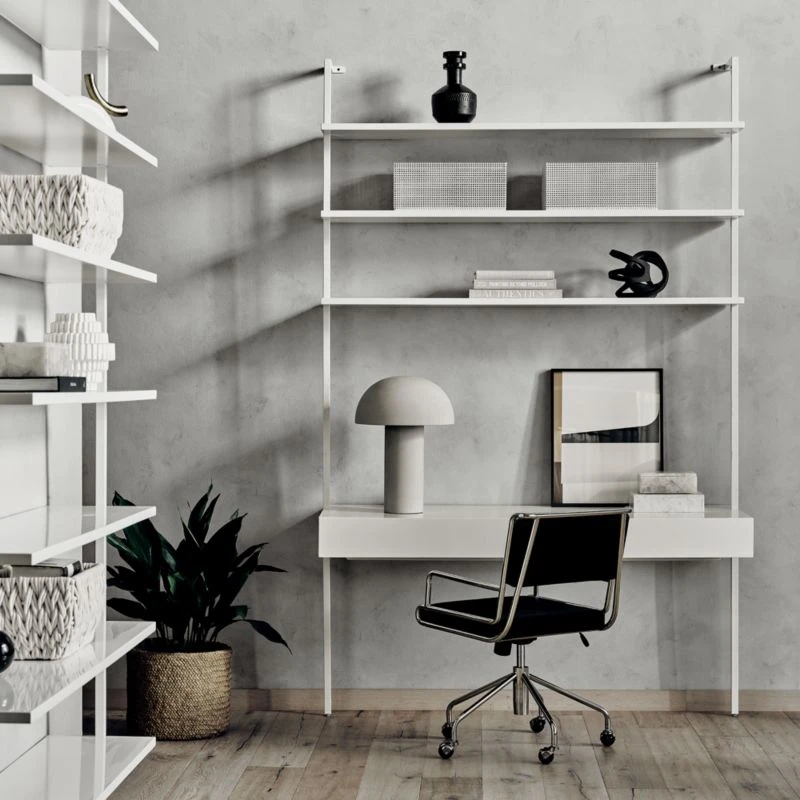 Court Black Vegan Leather Office Chair 2 Court Black Vegan Leather Office Chair - Image 2