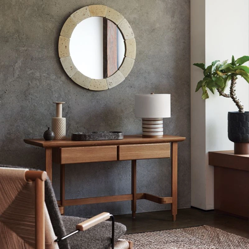 Arroyo Oak Wood Console Table 2 Arroyo Oak Wood Console Table - Image 2