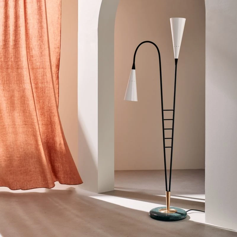 Caro Black Metal Floor Lamp 5 Caro Black Metal Floor Lamp - Image 5