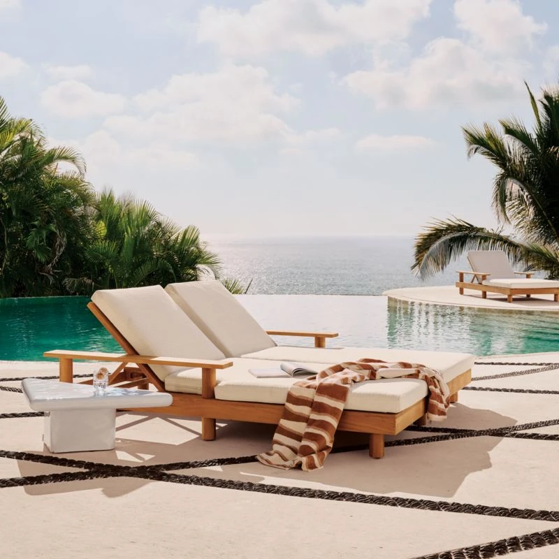 Vayle High-Gloss White Concrete Coffee Table Short 6 Vayle High-Gloss White Concrete Coffee Table Short - Image 6