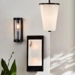 Ciel Textured Glass Wall Sconce Light 7 Ciel Textured Glass Wall Sconce Light -Cb2 Sales 2024 CB2SU23 RC PR 009 Hero