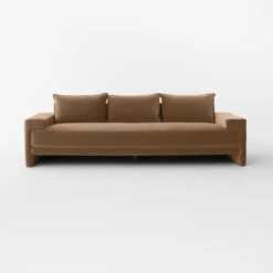 Camden Rye Velvet Sofa -Cb2 Sales 2024 CamdenRyeVelvetSofaSOSSF21