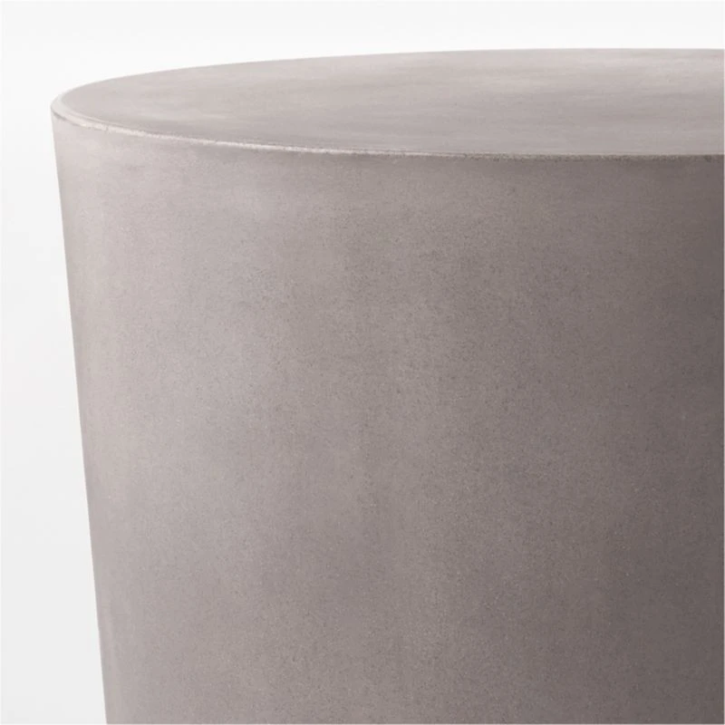 Cap Grey Cement Side Table 3 Cap Grey Cement Side Table - Image 3