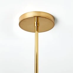 Capistrano Brass Pendant Light 14" -Cb2 Sales 2024 CapistranoPndntLight14inSSS22