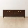 Carbon Brown Burl Wood Media Console