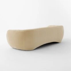 Cecil Cream Velvet Sofa -Cb2 Sales 2024 CecilBttrCreamVlvtSofa3QBSSF22