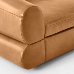 Chale 5-Piece Brown Leather Sectional Sofa 11 Chale 5-Piece Brown Leather Sectional Sofa -Cb2 Sales 2024 Chale3PcSddlLthrSectAVSSS23 1