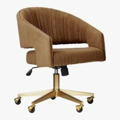 Channel Suede Office Chair -Cb2 Sales 2024 ChannelSuedeOfficeChair3QFF18