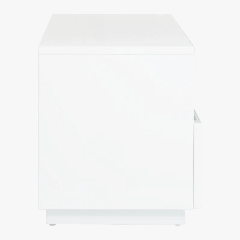 Chill High-Gloss White Media Console 80'' 7 Chill High-Gloss White Media Console 80'' - Image 7