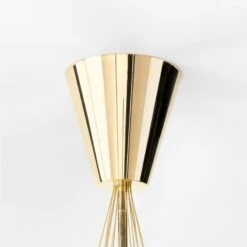 Corvina Polished Brass Chandelier 8 Corvina Polished Brass Chandelier -Cb2 Sales 2024 CorvinaPldBrsChandelierSSF22