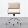 Court Pearl Vegan Leather Office Chair