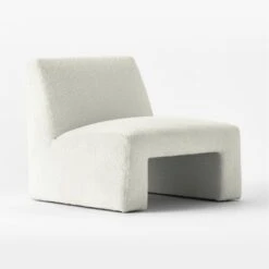 Dario Cream Boucle Accent Chair -Cb2 Sales 2024 DarloCreamBoucleChair3QSSF22