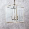 Denver Indoor/Outdoor Polished Brass Pendant Light
